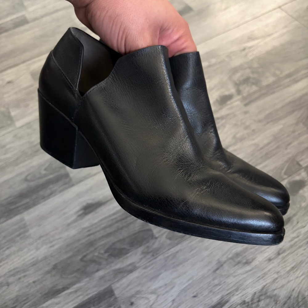 3.1 Phillip Lim Black Leather Ankle Boots - Picture 9 of 9